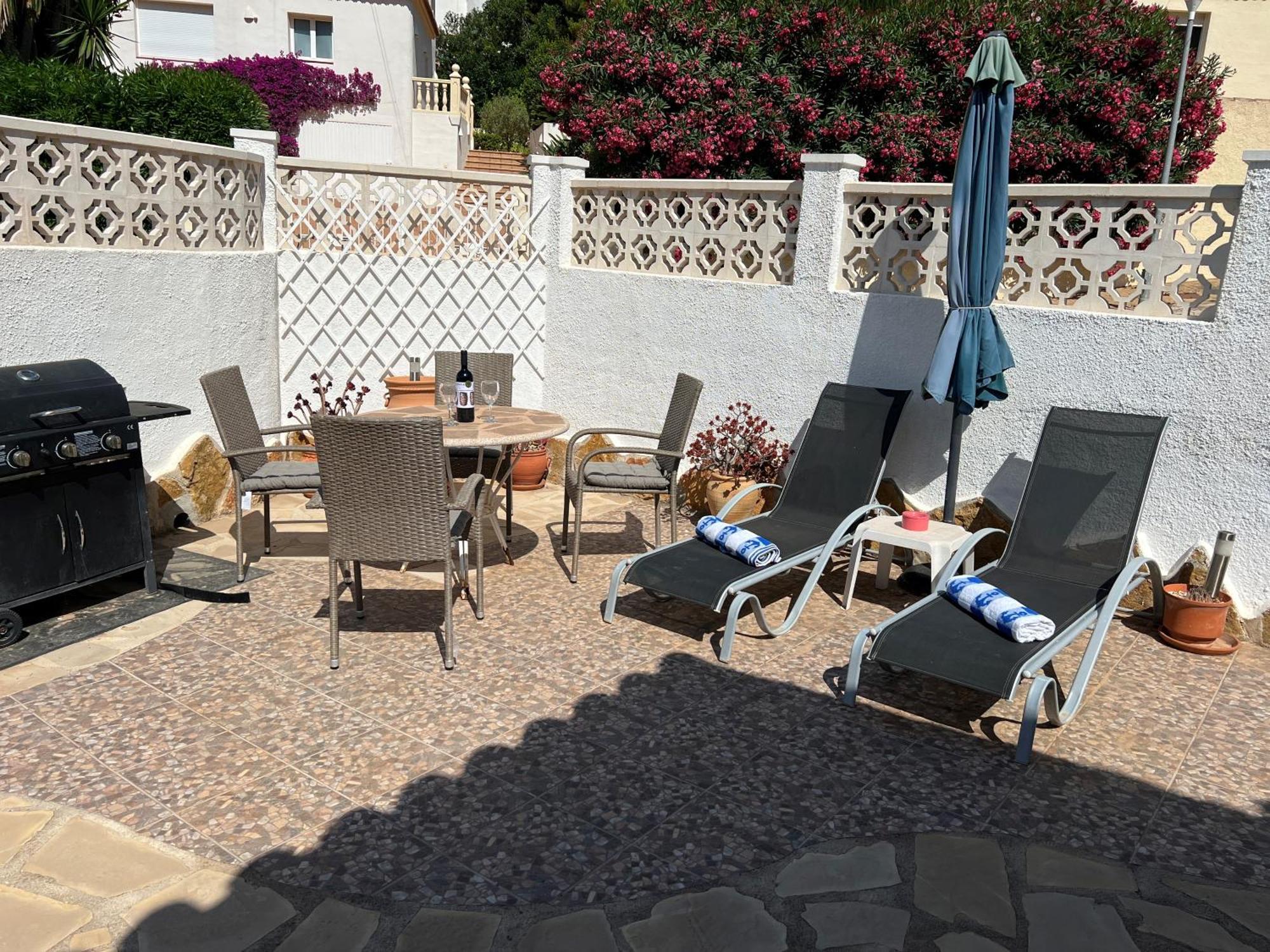 Luces Del Mar Beautiful Bungalow With Seaview Near To Moraira Benitachell Exterior photo